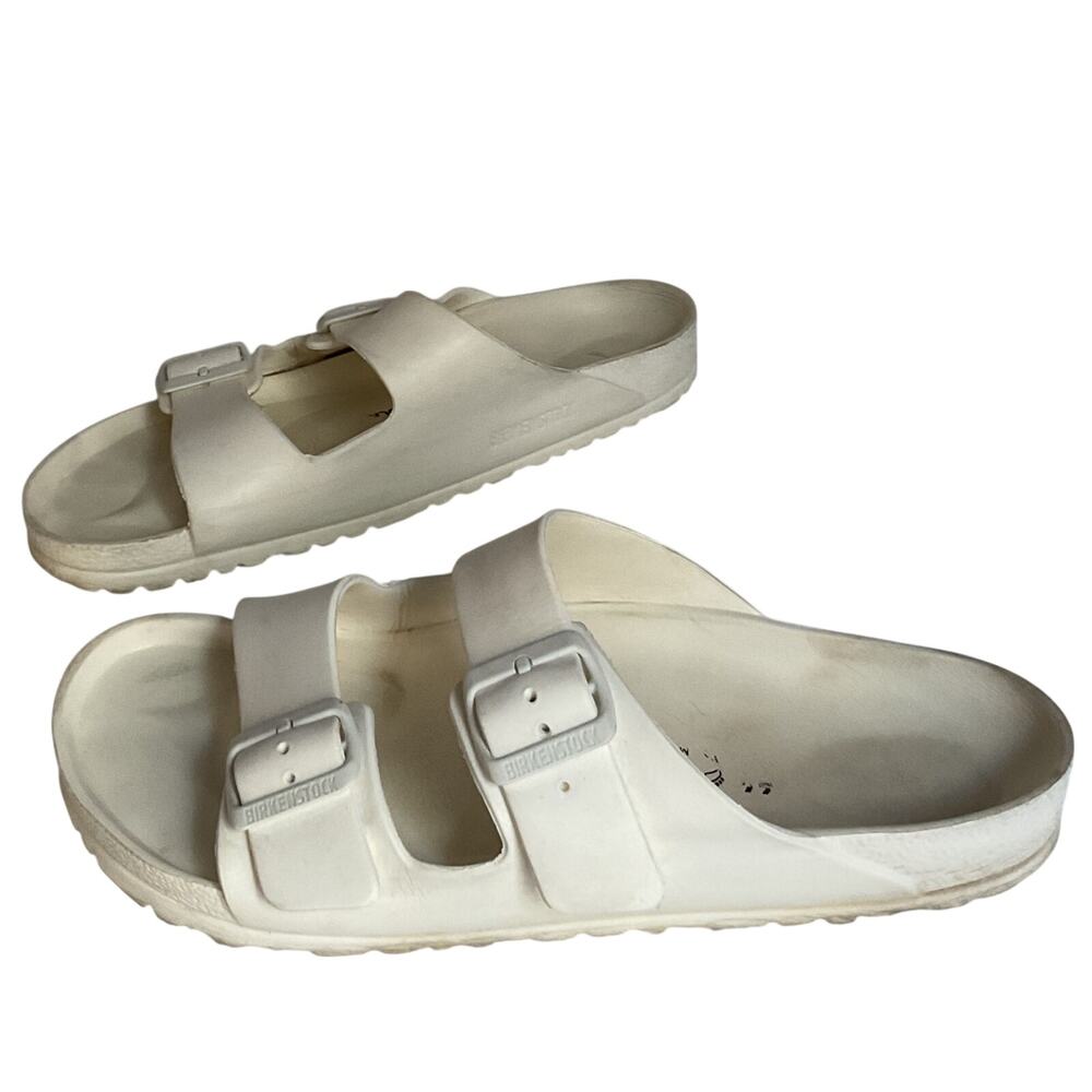 Birkenstock Arizona EVA White Sandals Women’s Size 9 Waterproof Comfort